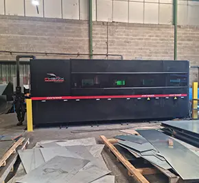 machine laser de découpe