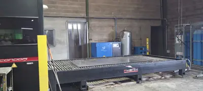 Machine laser