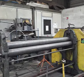 machine rouleuse acier
